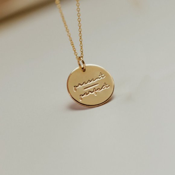 Present | Perfect Peace Pendant Charm Necklace - Picture 12 of 15